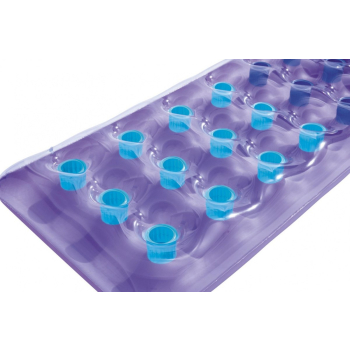 Neonowy Materac plażowy BESTWAY Fioletowy 188x71cm + Zestaw naprawczy